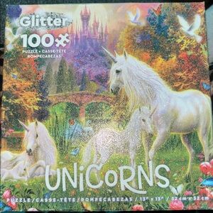 Ceaco Puzzle - Glitter Unicorn - 100 pieces